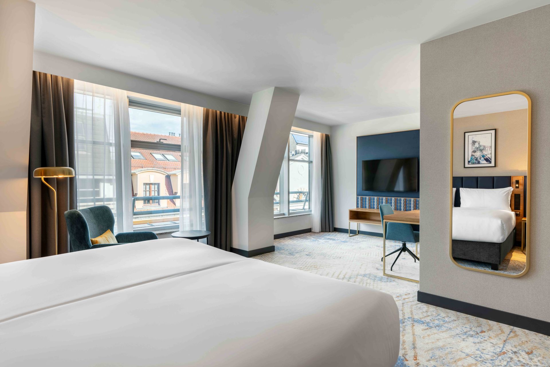 Classic room adapted for people with disabilities