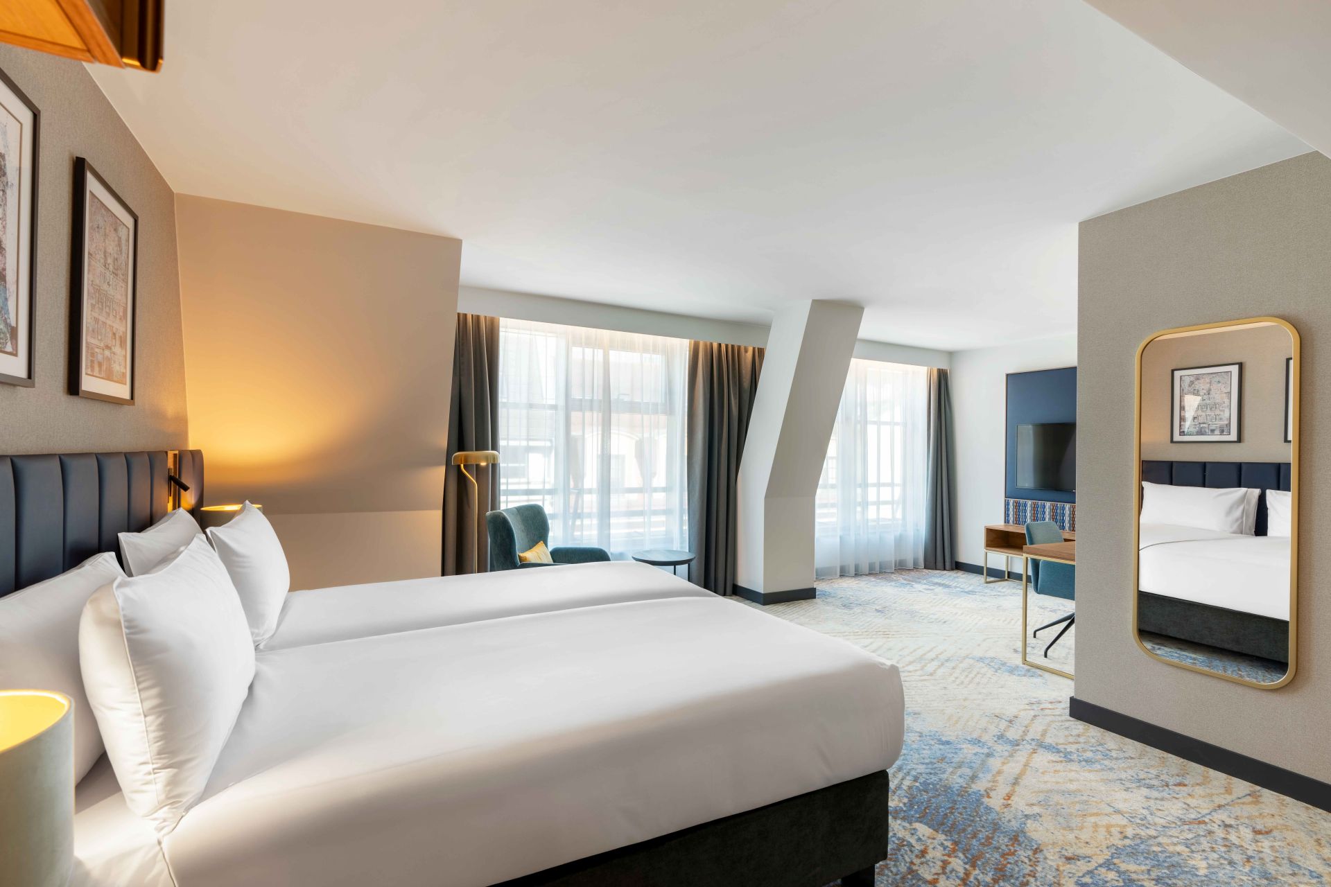 Classic room adapted for people with disabilities